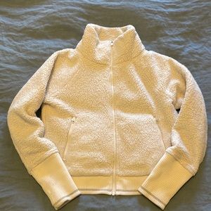 Athleta Sherpa zip-up